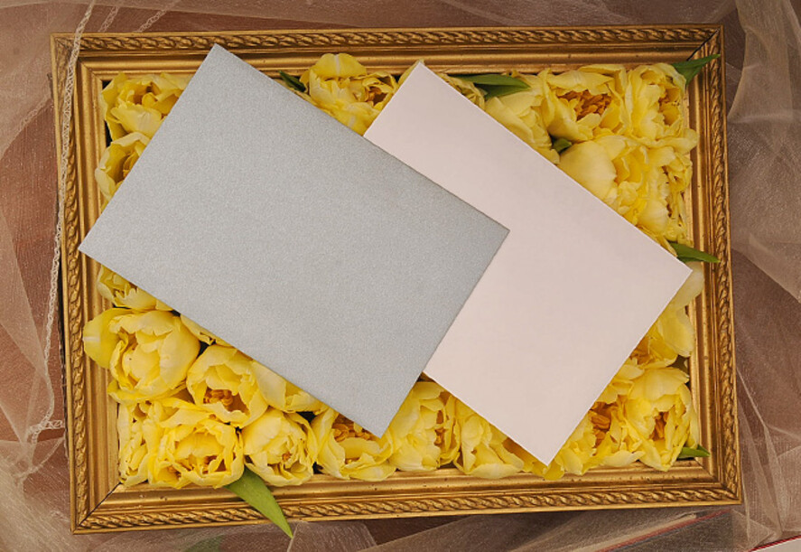 Zaproszenia ślubne dodatkowe koperty bileciki perłowa koperty do zaproszeń wykonywane ręcznie1