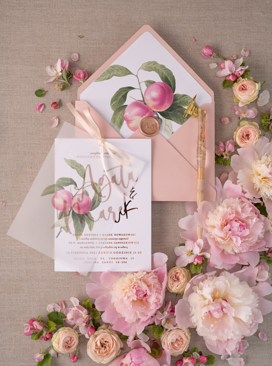 Zaproszenia ślubne Złote Glamour zaproszenia na ślub ręcznie robione, glamour wesele w pałacu4