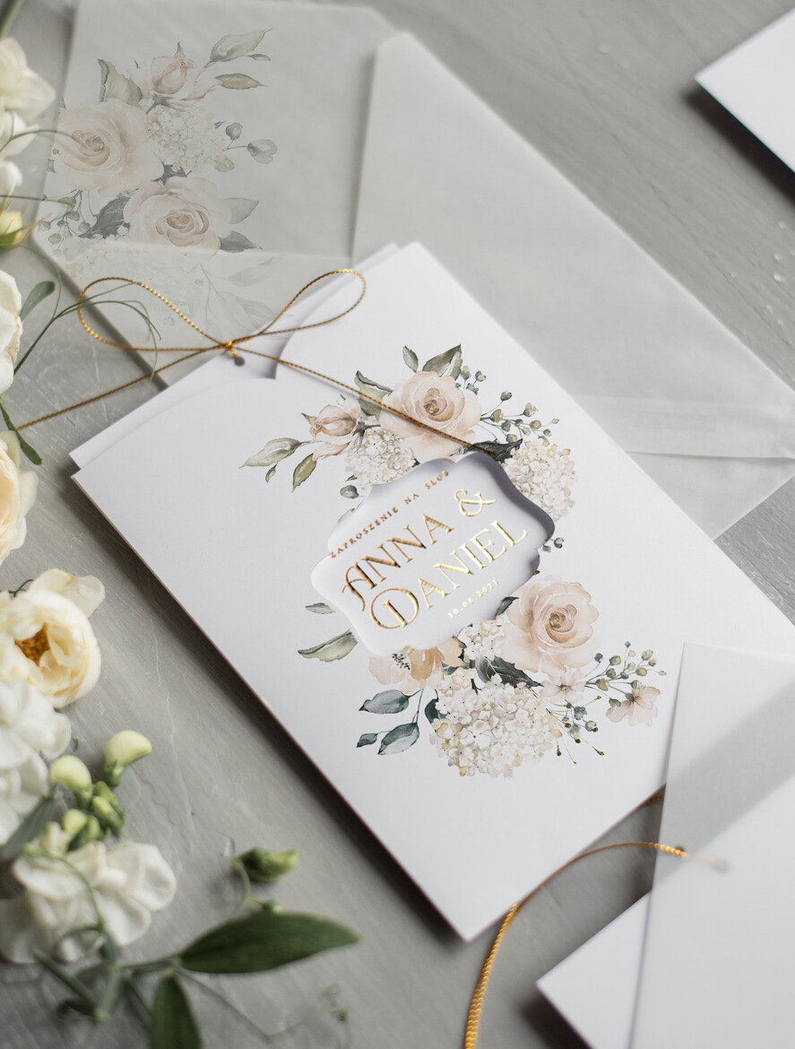 Zaproszenia ślubne Złote Glamour orginalne zaproszenia na ślub luksusowe wesele w zamku zaproszenia ślubne złote litery2