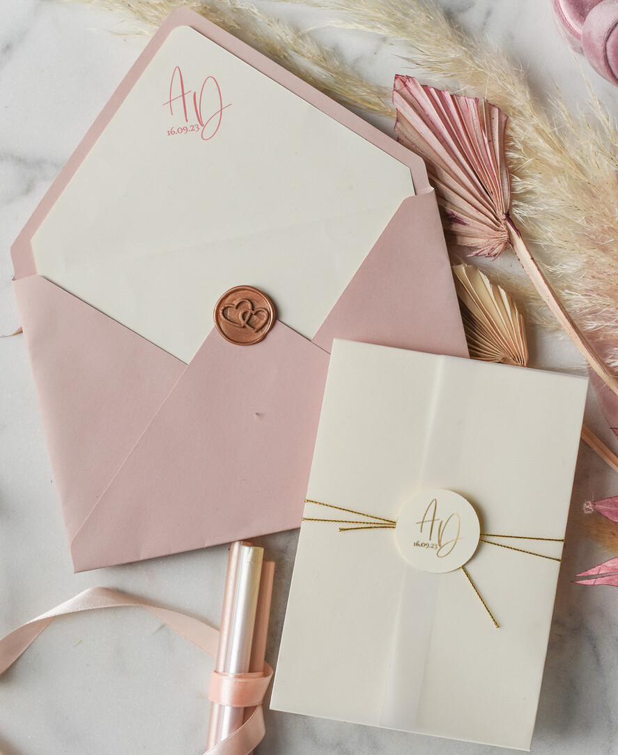 Zaproszenia ślubne Złote Glamour robione ręcznie zaproszenia ślubne, glamour złote i srebrne5