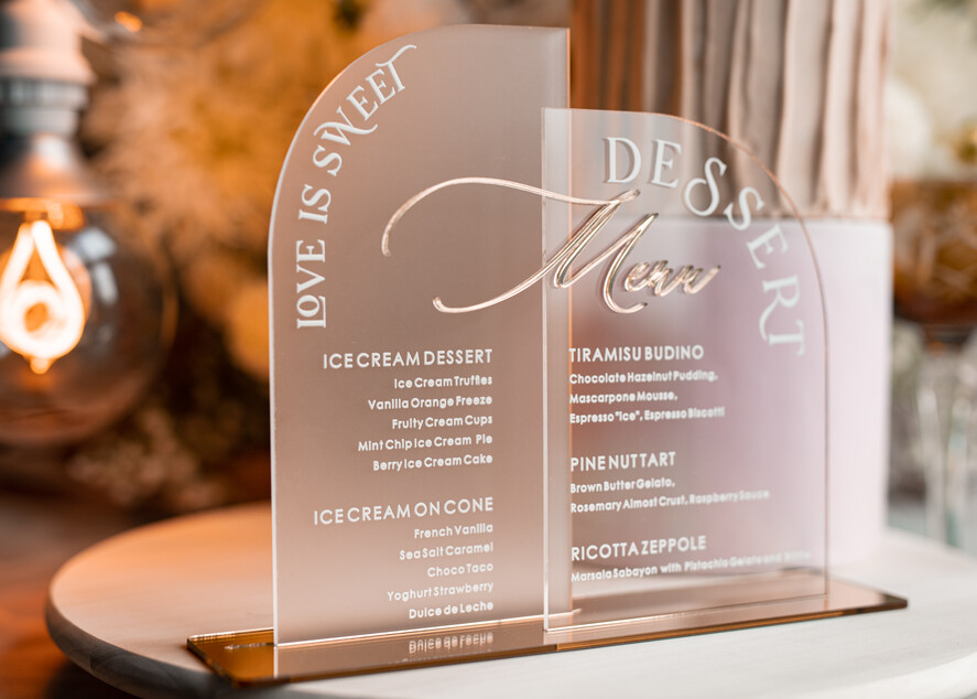 Menu glamour weselne menu karta potraw weselnych, glamour złote litery wasza treść20