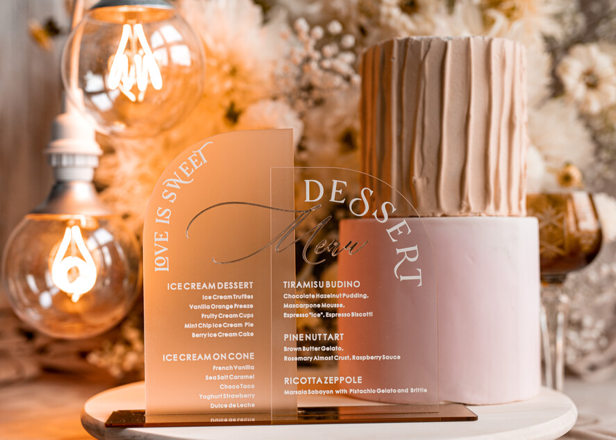 Menu glamour weselne menu karta potraw weselnych, glamour złote litery wasza treść5