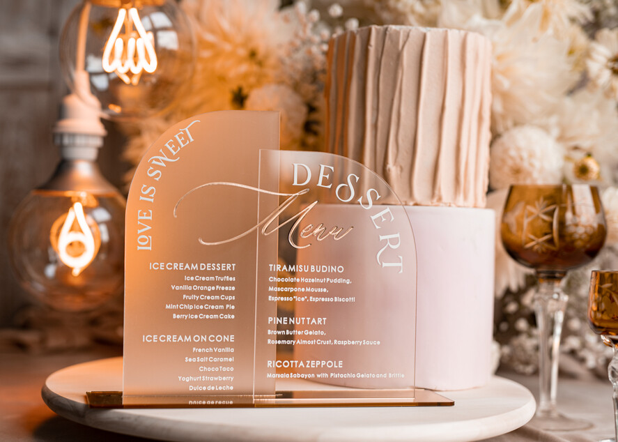 Menu glamour weselne menu karta potraw weselnych, glamour złote litery wasza treść11