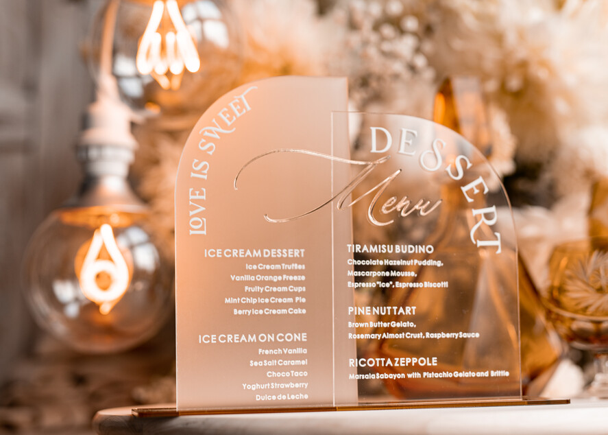 Menu glamour weselne menu karta potraw weselnych, glamour złote litery wasza treść0