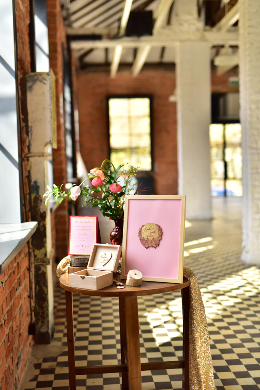 Księgi wpisów gości Rama oryginalna księga gości i album do instaxa w jednym, plasterki brzozy0