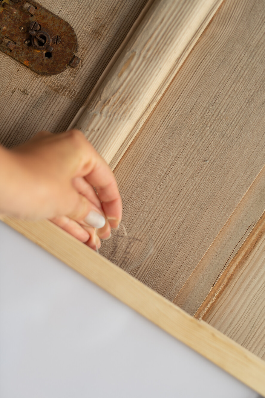 Księgi wpisów gości Rama księga do wpisywania życzeń przez gości weselnych, drewniana rama1