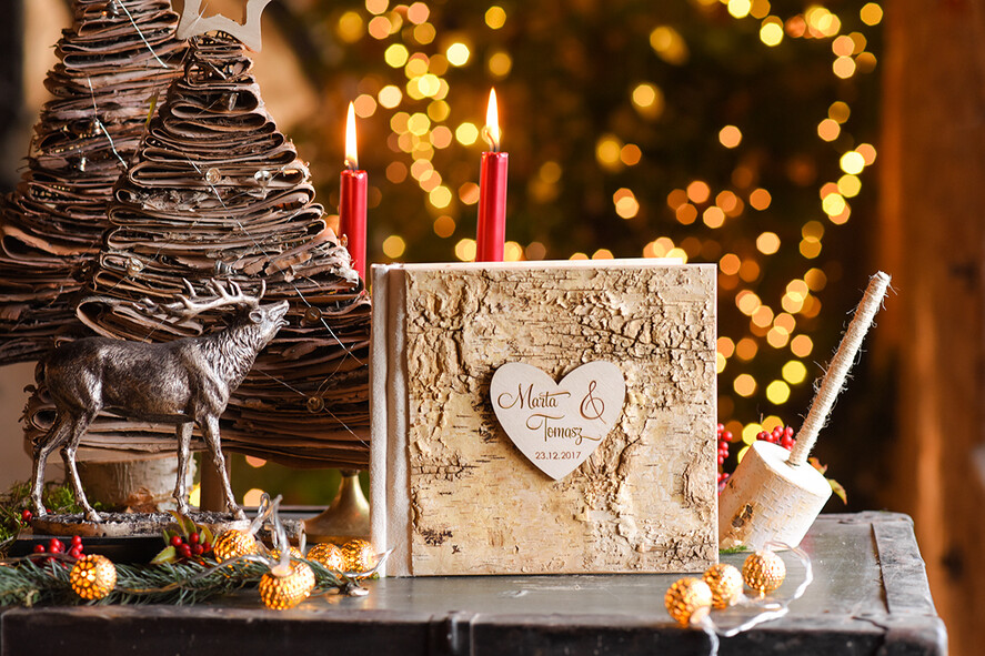 Księgi wpisów gości Drewniane  księga wpisów gości z drewna, okładka drewniana z kory, personalizowana księga wpisów gości, rustykalna księga z drewna 0