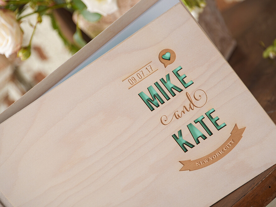 Księgi wpisów gości Drewniane  album księga gości weselnych mozliwe czarne kartki, grawer w drewnie wasze imiona i data2