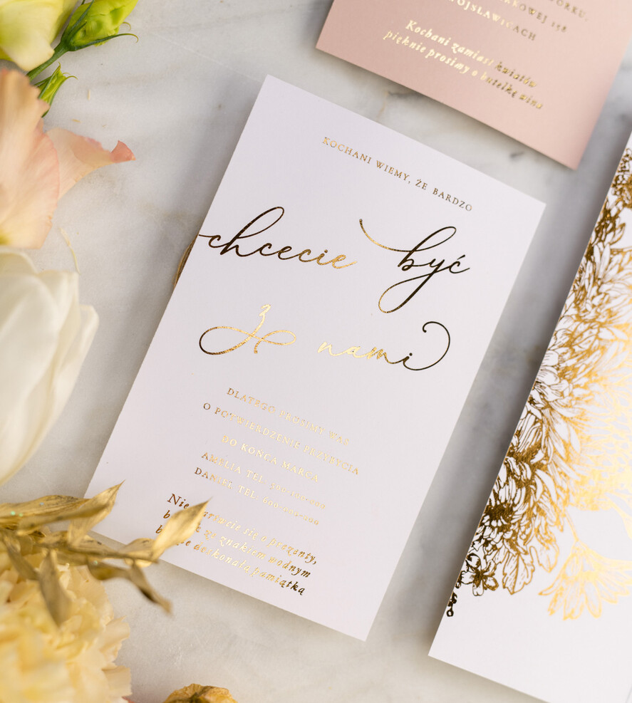 Zestawy Próbkowe próbki zaproszeń zaproszenia ślubne glamour próbki zestaw   16