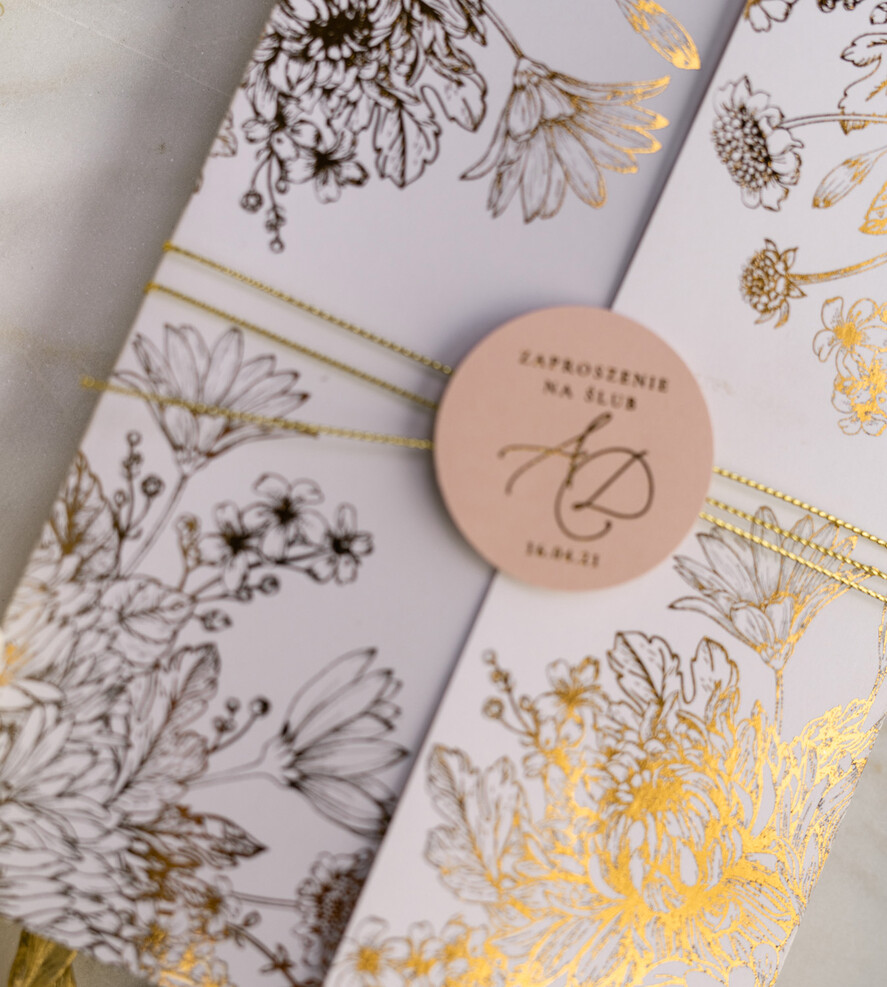 Zestawy Próbkowe próbki zaproszeń zaproszenia ślubne glamour próbki zestaw   5
