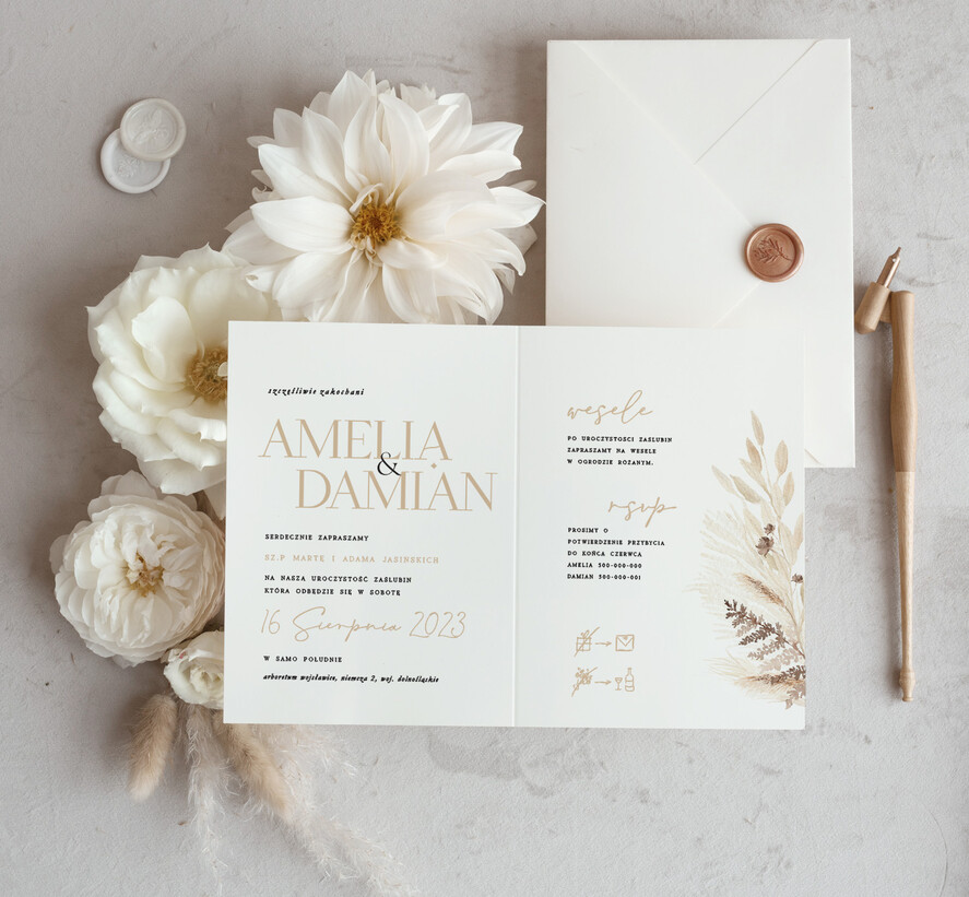 Zestawy Próbkowe próbki zaproszeń próbki zaproszen slubnych delikatne zaproszenia ślubne naturalne wzory, proste zaproszenia na ślub i wesele, delikatne zaproszenia slubne1
