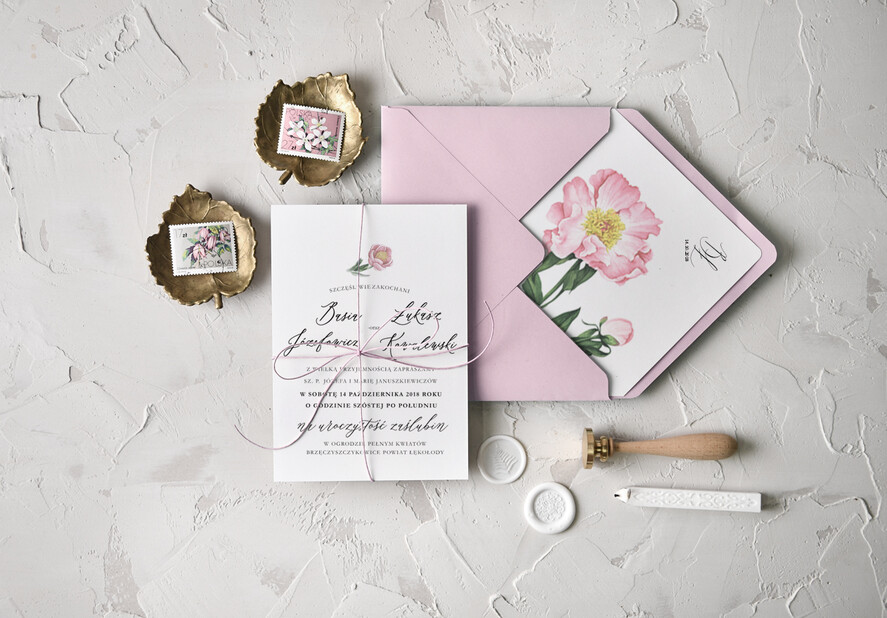 Zaproszenia ślubne Rustykalne i Natura zaproszenia ślubne wykonywane ręcznie, w stlu rustykalnym inspirowane naturą1