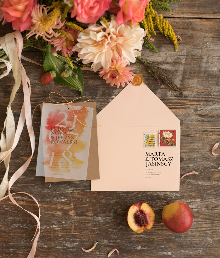 Zaproszenia ślubne Rustykalne i Natura zaproszenia ślubne wykonywane ręcznie, w stlu rustykalnym inspirowane naturą3