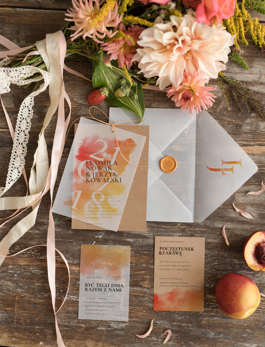 Zaproszenia ślubne Rustykalne i Natura zaproszenia ślubne wykonywane ręcznie, w stlu rustykalnym inspirowane naturą0