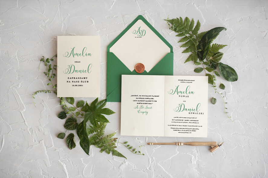 Zaproszenia ślubne Rustykalne i Natura nietuzinkowe zaproszenia ślubne, rustykalne w stylu pro ekologicznym6