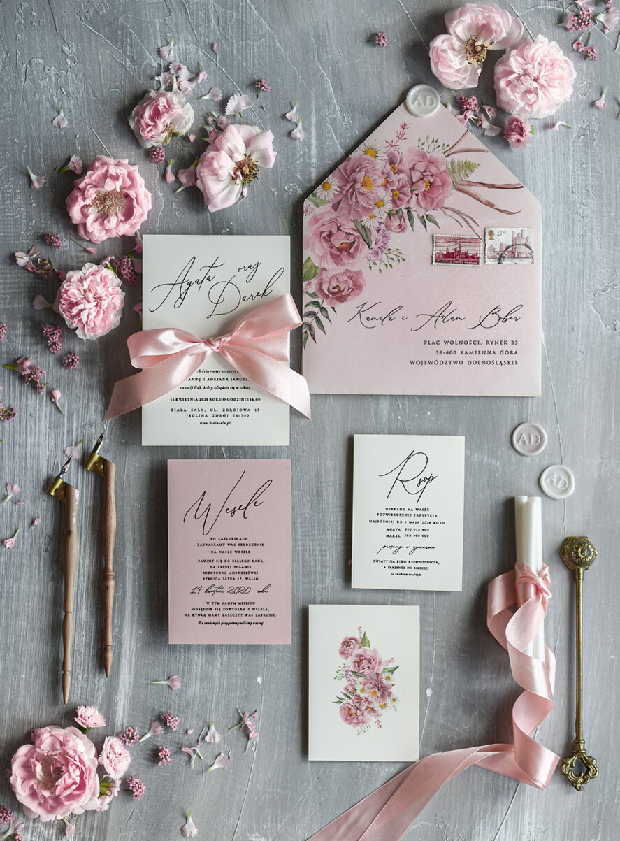 Zaproszenia ślubne Rustykalne i Natura zaproszenia na ślub ręcznie robione, w stlu rustykalnym inspirowane naturą5