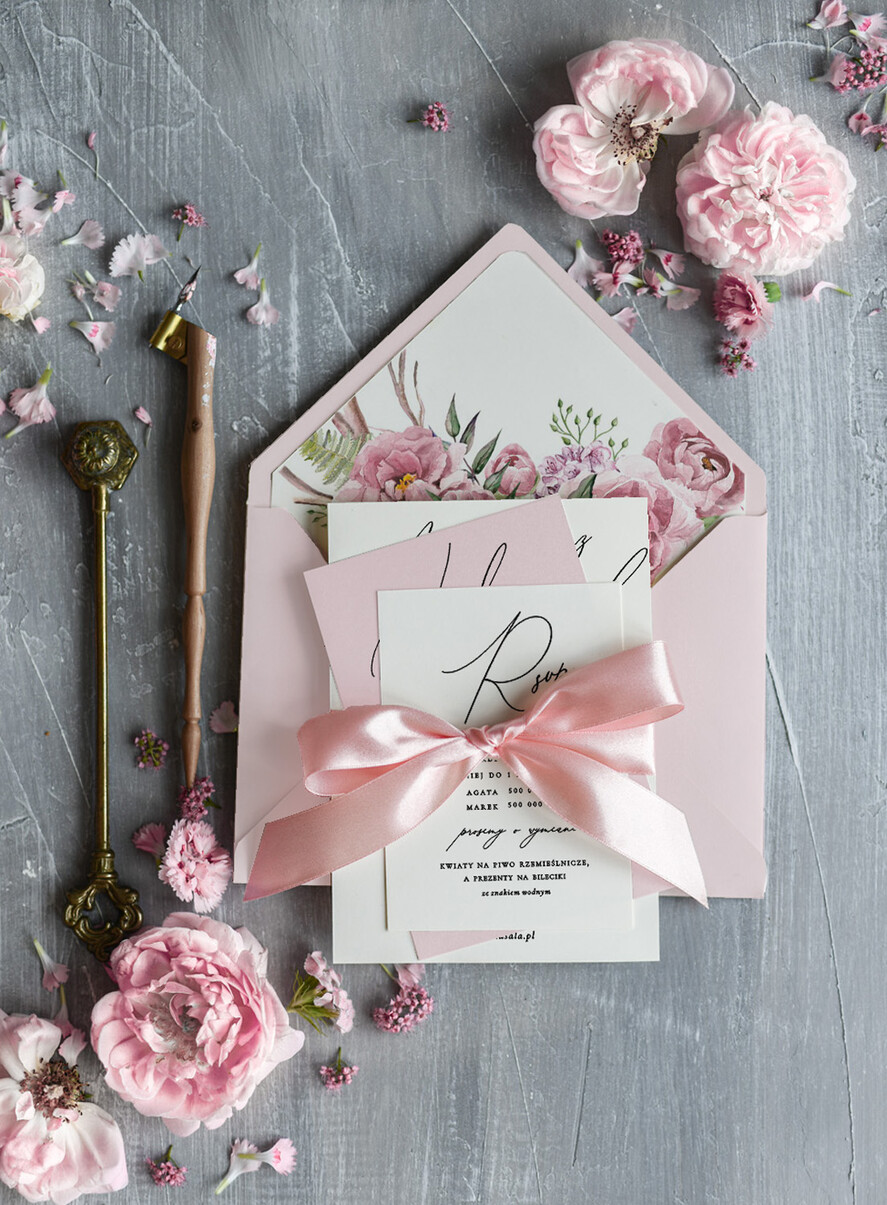 Zaproszenia ślubne Rustykalne i Natura zaproszenia na ślub ręcznie robione, w stlu rustykalnym inspirowane naturą6