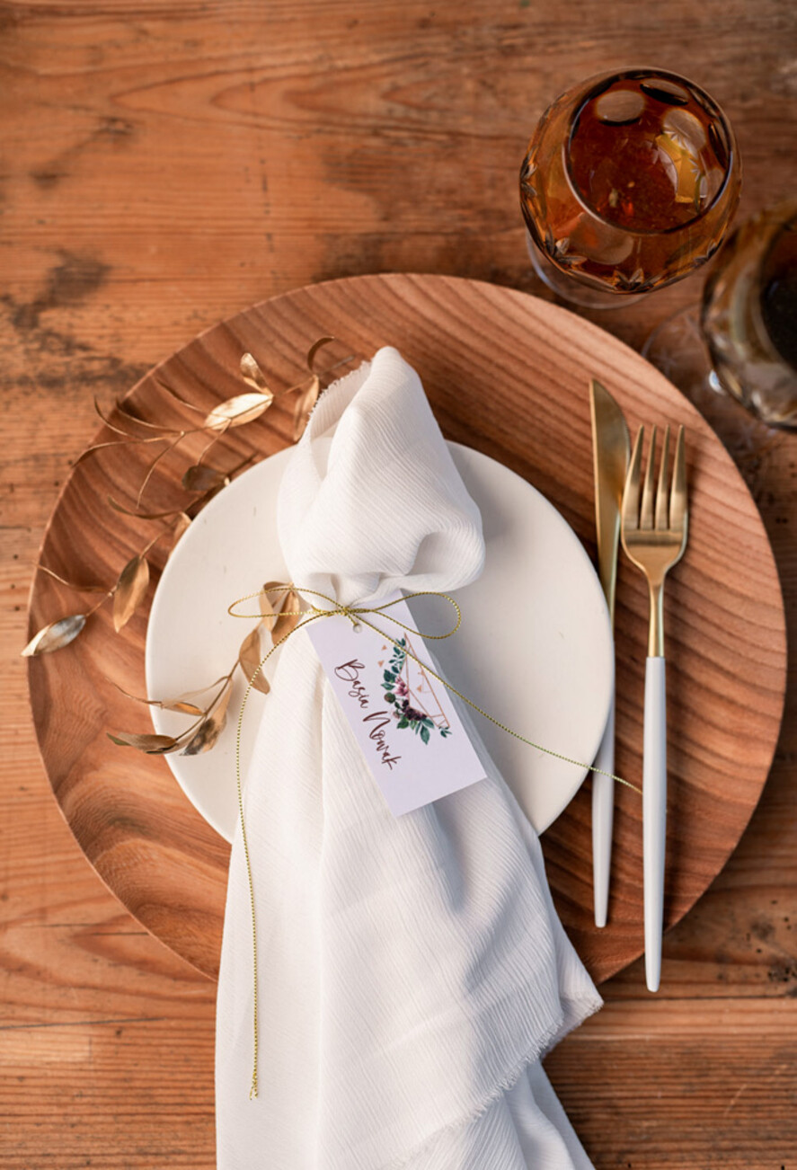 Winietki rustykalne usadzenie gości na weselu winietki, rustykalne ekologiczne0