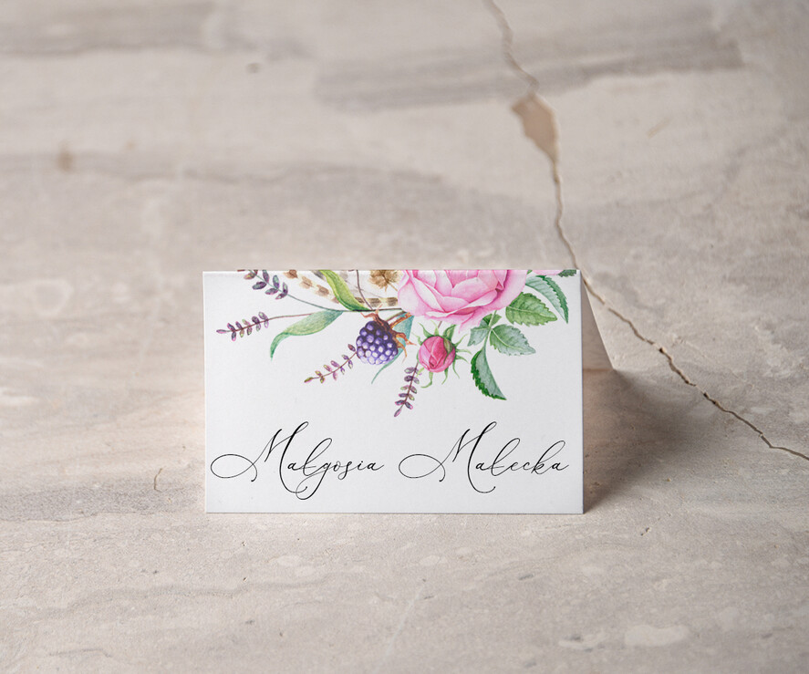 Winietki rustykalne winietki ślubne wizytówki dla gości weselnych, w stylu rustykalnym0