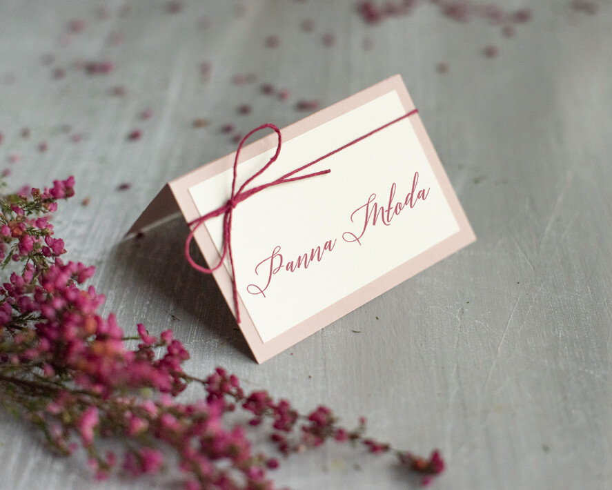 Winietki rustykalne winietki ślubne wizytówki dla gości weselnych, shabby chick rustykalne0