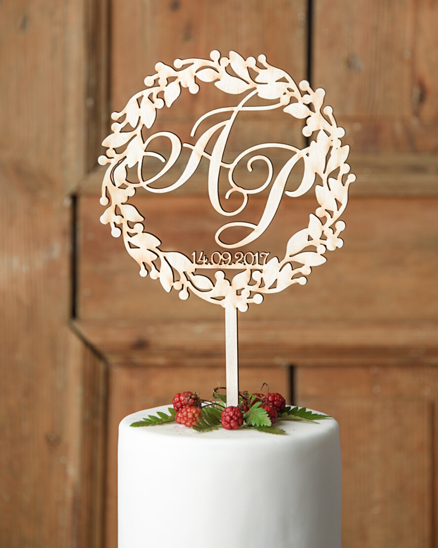 Figurki na tort / cake topper statuetki drewniane topery   1