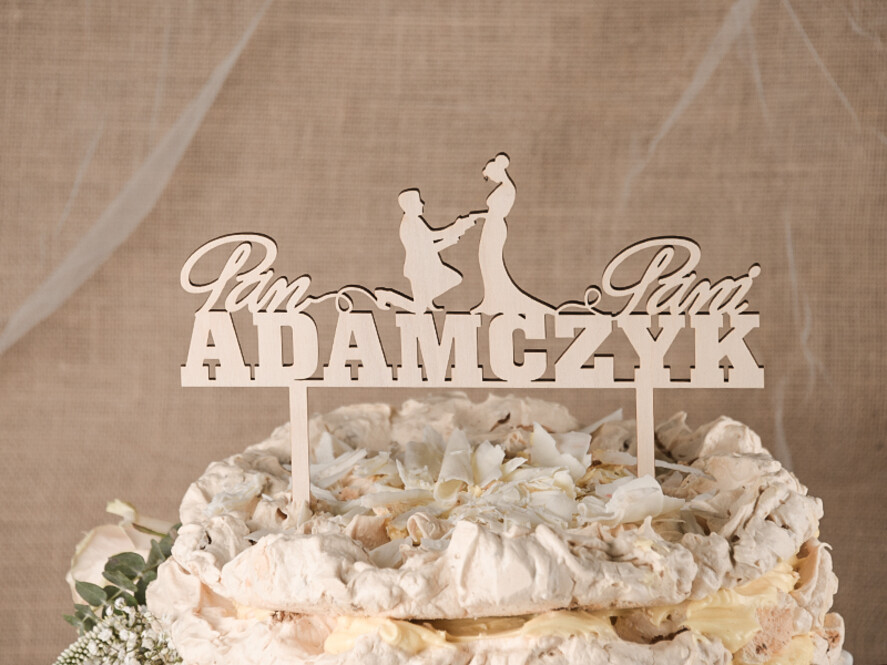 Figurki na tort / cake topper statuetki drewniane figurki na tort   1