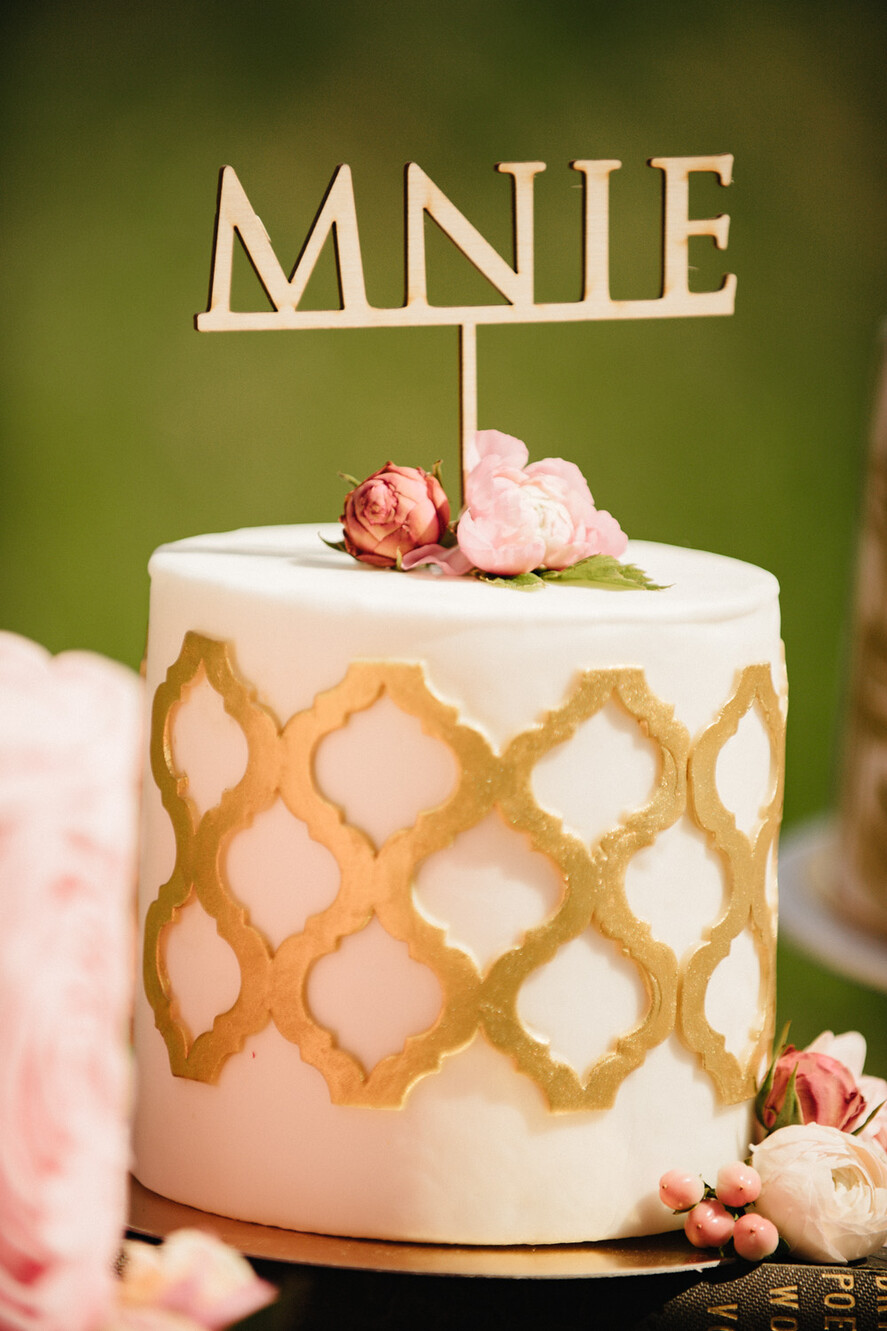 Figurki na tort / cake topper statuetki drewniane napisy na tort ślubny   3