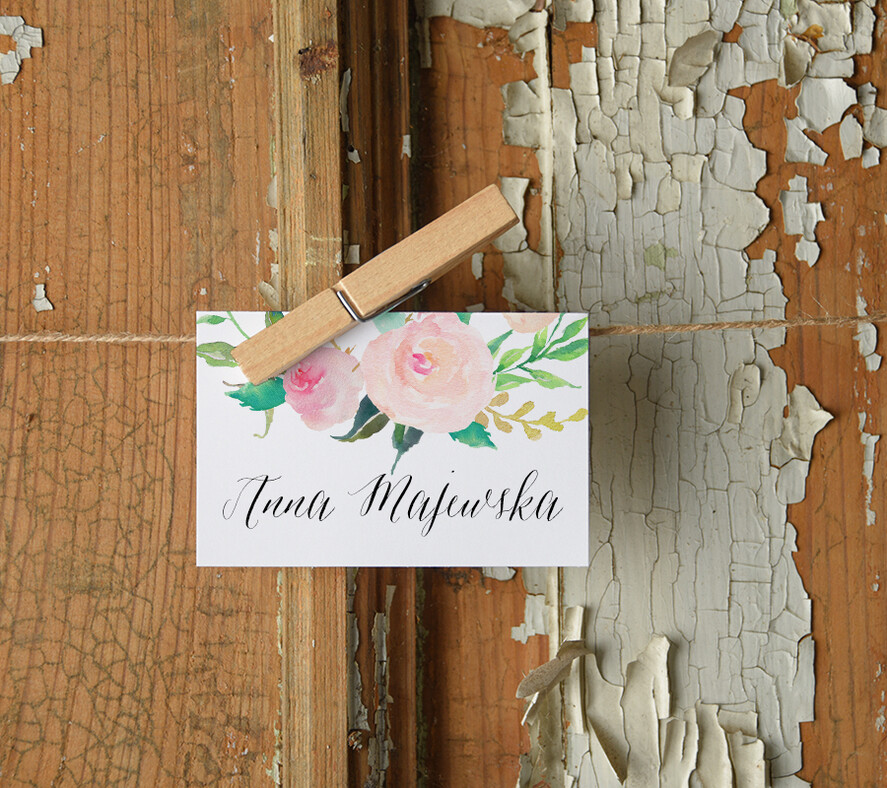 Winietki Boho/etno/pióra usadzenie gości na weselu winietki0