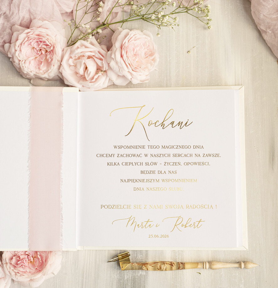 Księgi wpisów gości Boho/etno/pióra Księga wpisów gości z gipsówką na zdjęcia z instaxa, ksiega pamiątkowa na wpisy gości weselnych i zdjęcia z fotobudki 2