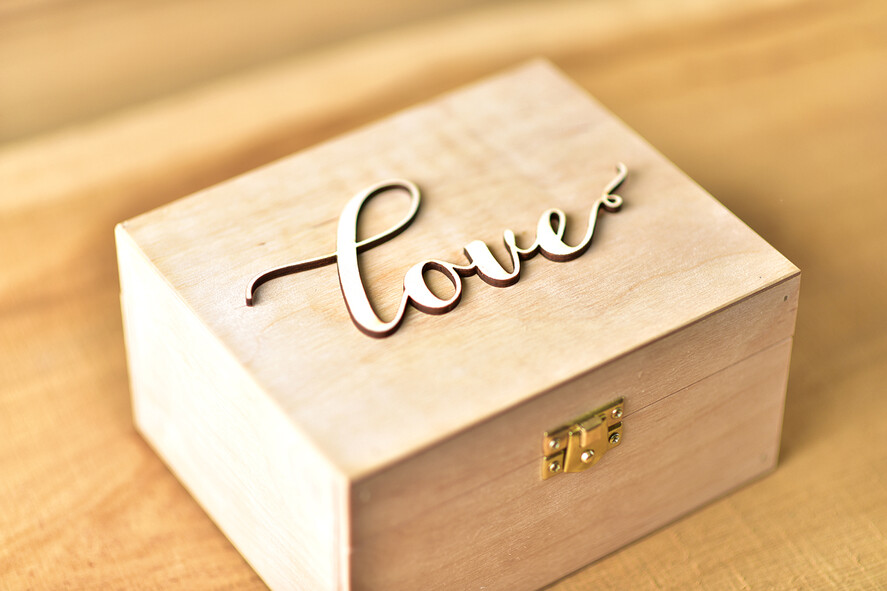 Pudełka Szkatułki na Obrączki szkatułki ślubne pudełko rustykalne pudełko na obrączki love0