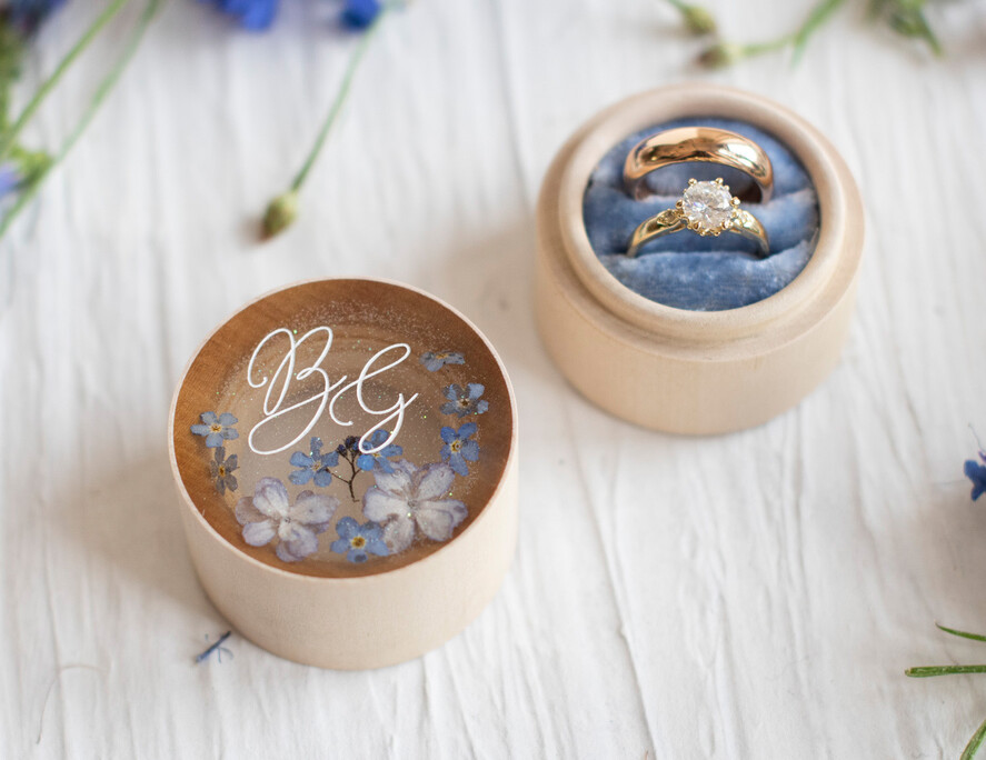 Pudełka Szkatułki na Obrączki szkatułki pudełeczko na obrączki ślubne wasze imiona , pudełeczko na obraczki slubne z przeźroczystym wieczkiem2