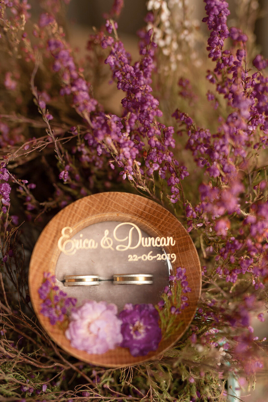 Pudełka Szkatułki na Obrączki szkatułki przeźroczyste  pudełko na obrączki  ślubne zatopione żywe kwiaty w żywicy , pudełeczko na obraczki slubne z przeźroczystym wieczkiem6