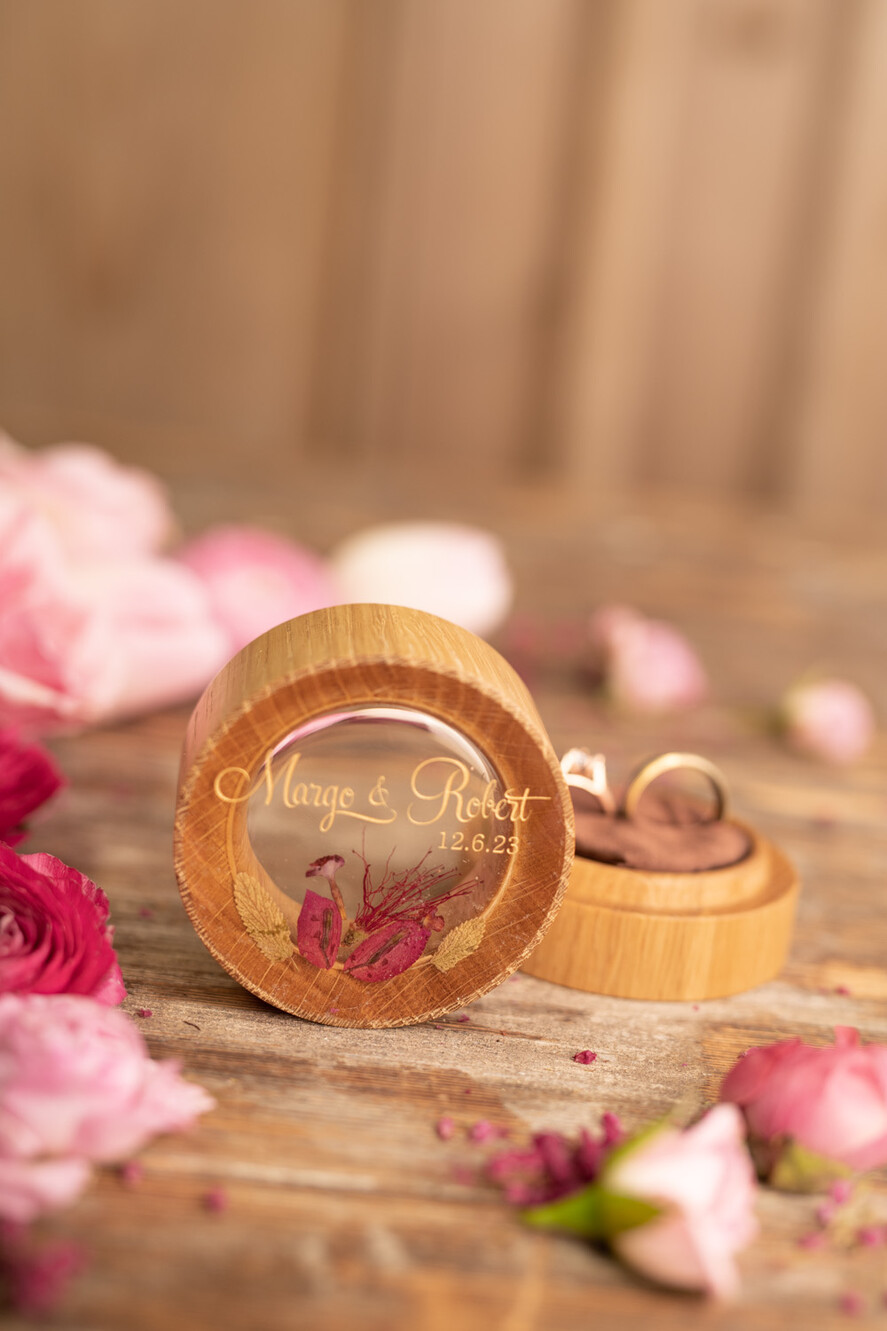 Pudełka Szkatułki na Obrączki szkatułki personalizowane ręcznie robione szkatułki na obrączki ślubne , pudełeczko na obraczki slubne z przeźroczystym wieczkiem10