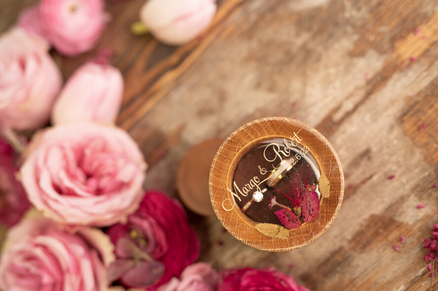 Pudełka Szkatułki na Obrączki szkatułki personalizowane ręcznie robione szkatułki na obrączki ślubne , pudełeczko na obraczki slubne z przeźroczystym wieczkiem4