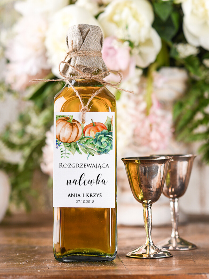 Zawieszki na butelki boho/etno/pióra zawieszka etykieta na alkohole weselne, boho wasz tekst0