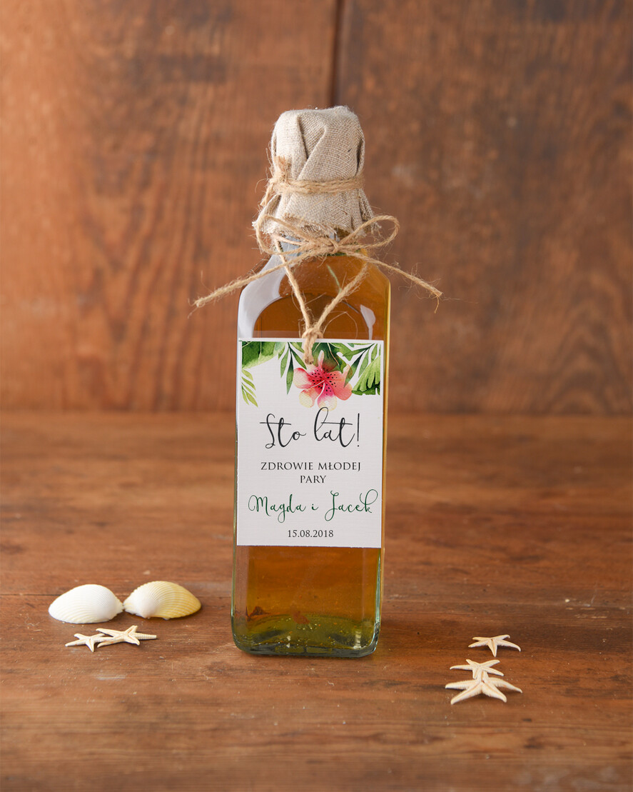 Zawieszki na butelki boho/etno/pióra etykiety na butelki weselne, boho smieszna tresc0