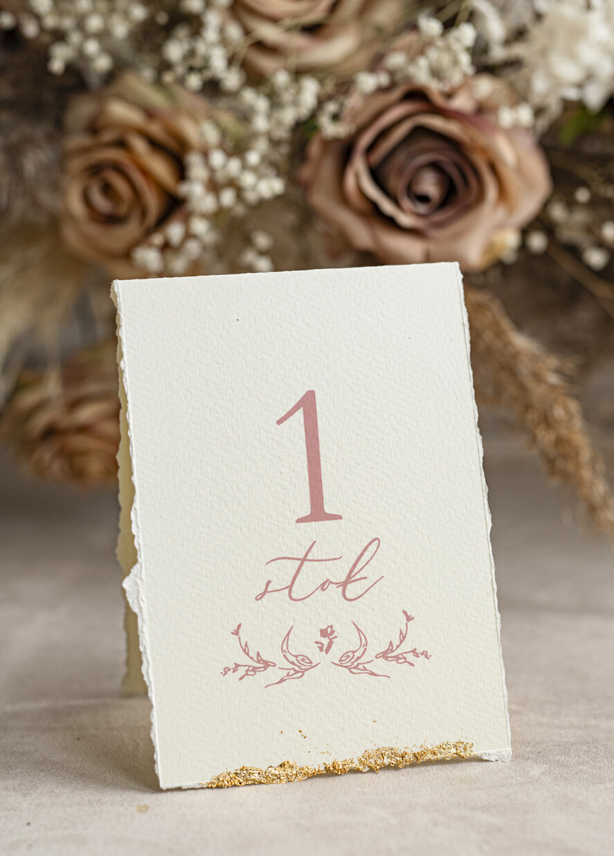 Numery na stół Glamour Złocone szarpane brzegi Numery na stoły weselne, numerki na stół stoły weselne, zlocone klasyczna elegancja, numerek na stół weselny, złote w stylu glamour2