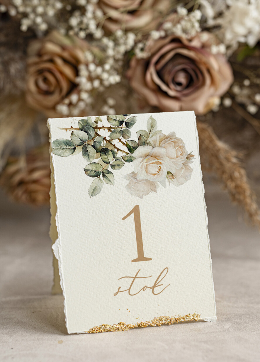 Numery na stół Glamour Złocone szarpane brzegi Numery na stoły weselne, numerki na stół stoły weselne, zlocone klasyczna elegancja,tabliczka z numerem stołu weselnego, złoto klasyczna elegancja w stylu glamour1