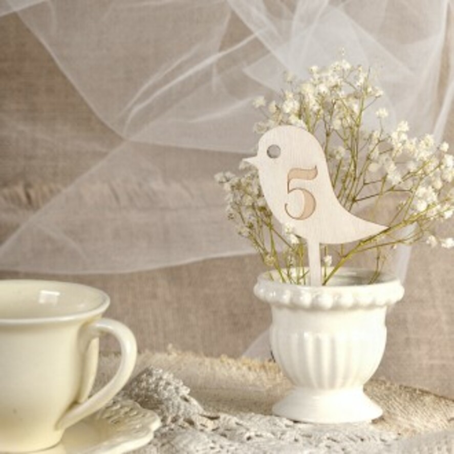 Numery na stół Drewniane numerek stojak na stół weselny, styl rustykalny naturalne drewno0