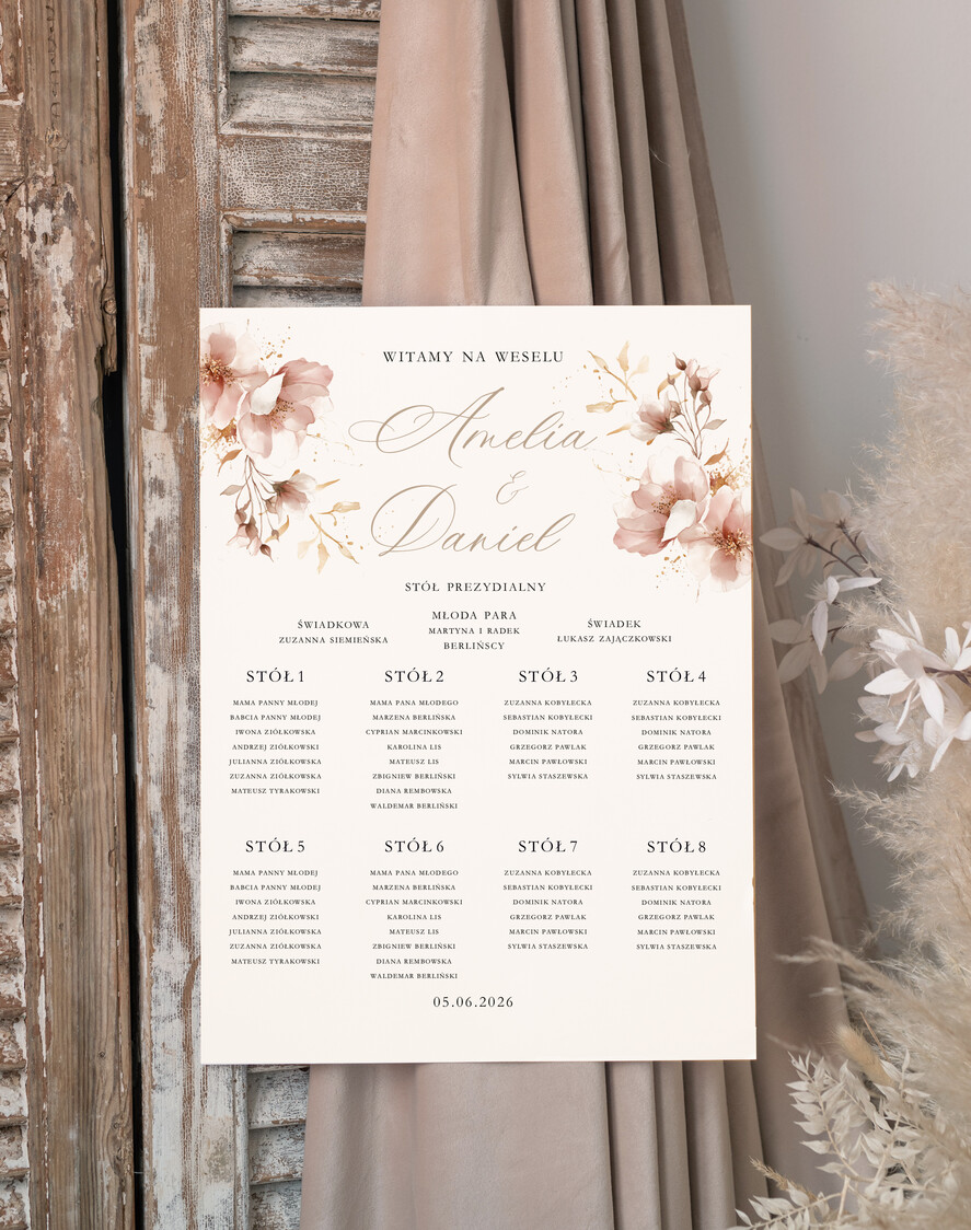Plany stołów Plakaty Rustykalne tablica z rozmieszczeniem gości plan stołów weselnych, plan stołów na wesele tablica z rozstawieniem stołów weselnych, plan usadzenia gości na weselu, plansza z usadzeniem gości na weselu0