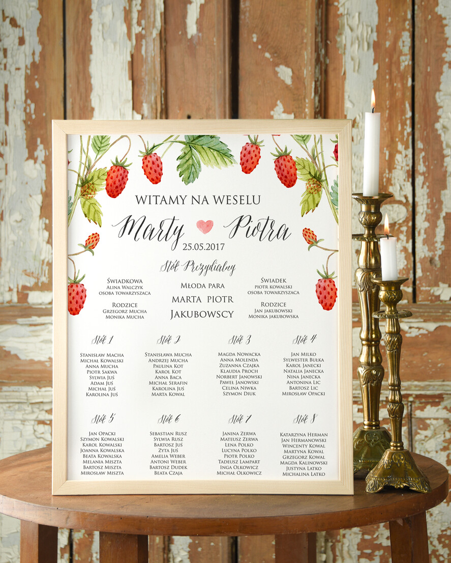 Plany stołów Plakaty Rustykalne powitanie i usadzenie gości plan stołów weselnych, ekologiczne i rustykalne wybierz swoj rozmiar0