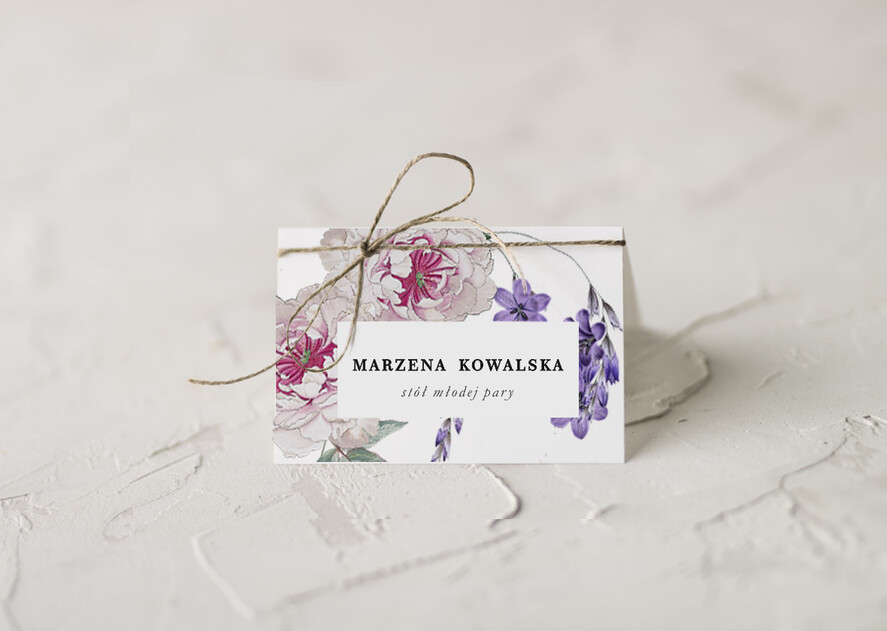 Winietki botaniczne podróżnicze  usadzenie gości na weselu winietki, rustykalne0