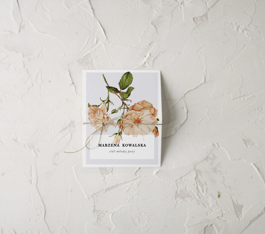 Winietki botaniczne podróżnicze  winietki ślubne wizytówki dla gości weselnych, rustykalne1