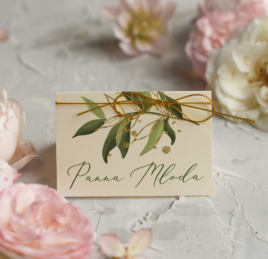 Winietki botaniczne podróżnicze  ślubne wizytówki winietki na stół weselny, delikatne winietki na stół weselny0