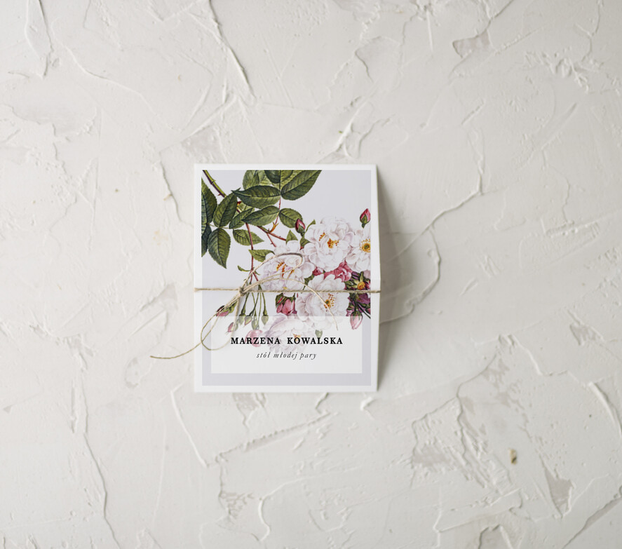 Winietki botaniczne podróżnicze  winietki ślubne wizytówki dla gości weselnych, botaniczne vintage1