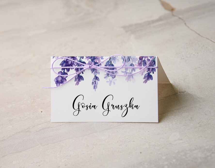 Winietki botaniczne podróżnicze  karteczki ślubne winietki weselne, eleganckie0