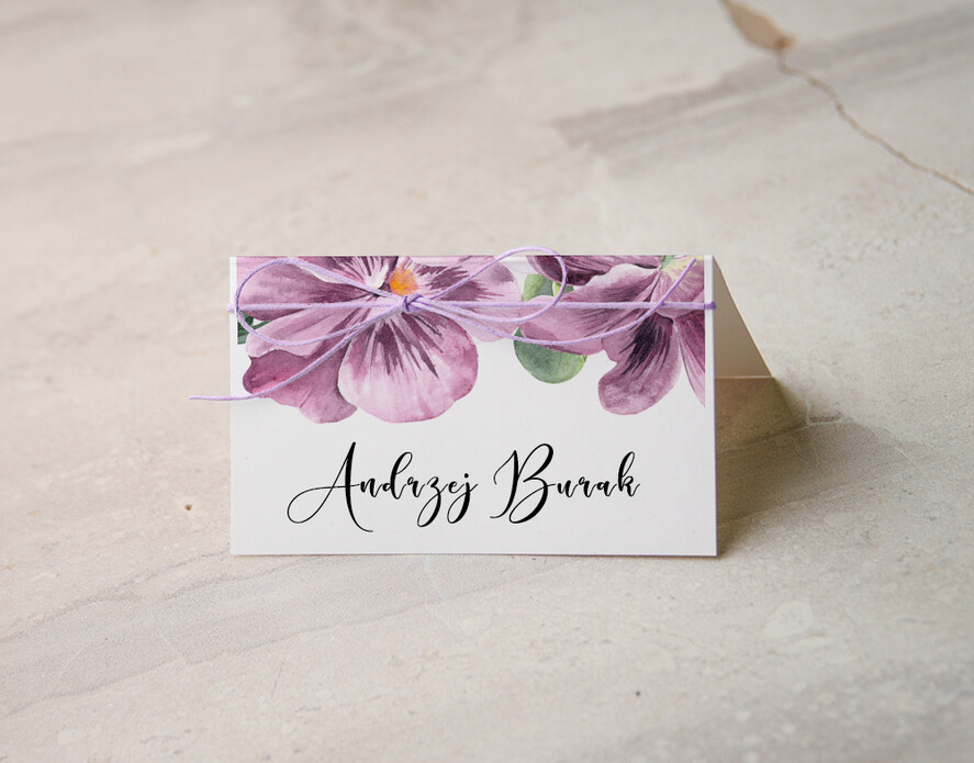 Winietki botaniczne podróżnicze  ślubne winietki na stół weselny, rustykalne0