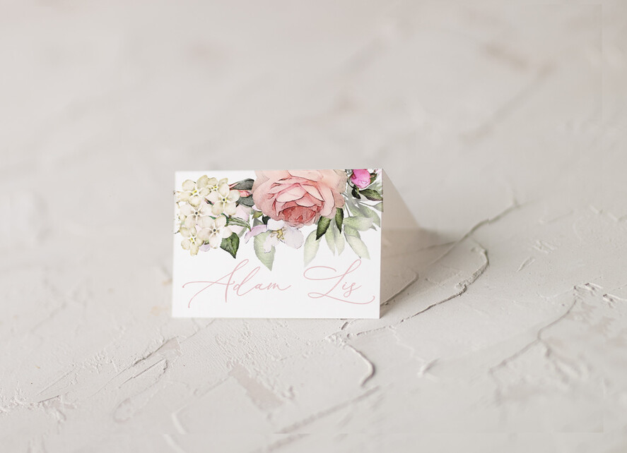 Winietki botaniczne podróżnicze  ślubne wizytówki winietki na stół weselny eleganckie winietki na stół weselny, kolorowe winietki na stoły weselne0