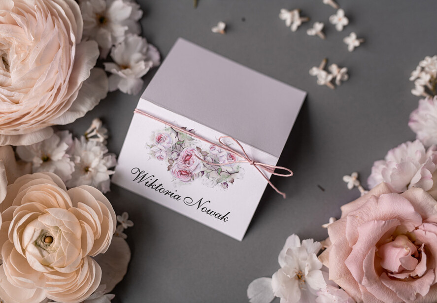 Winietki botaniczne podróżnicze  eleganckie winietki na stół weselny wizytówki ślubne, botaniczne vintage1