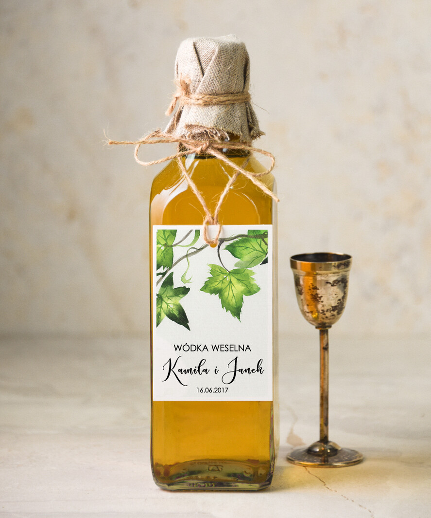 Zawieszki na butelki botaniczne podróżnicze  zawieszki na alkohole weselne, botaniczne z duzo tekstow0